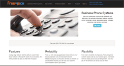 Desktop Screenshot of freevoiceusa.com
